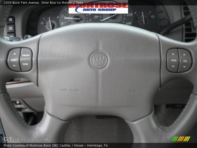 Silver Blue Ice Metallic / Shale 2004 Buick Park Avenue