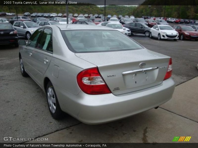 Lunar Mist Metallic / Stone 2003 Toyota Camry LE