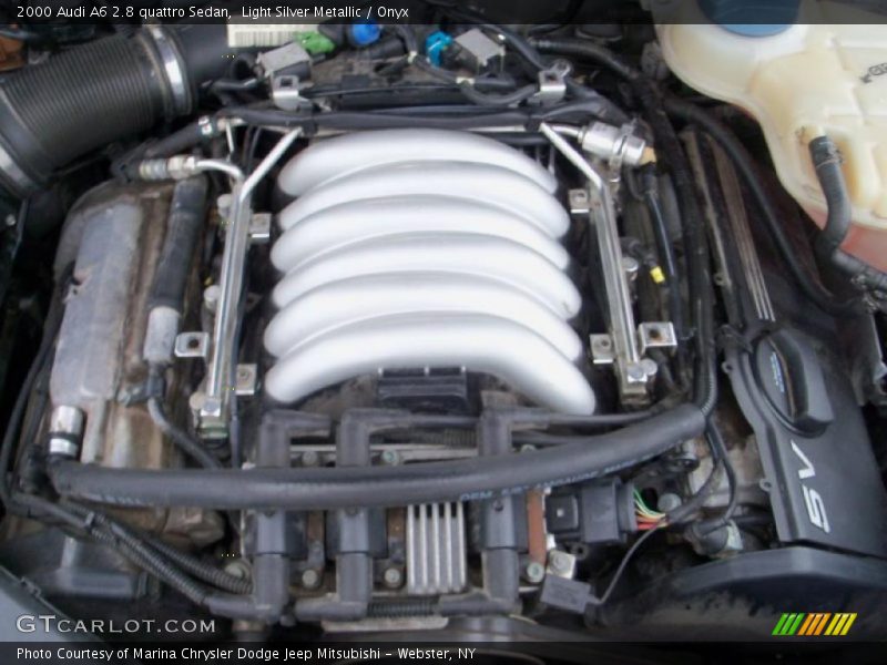 Light Silver Metallic / Onyx 2000 Audi A6 2.8 quattro Sedan