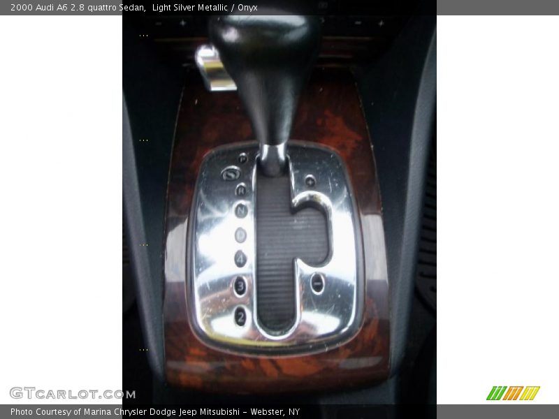 Light Silver Metallic / Onyx 2000 Audi A6 2.8 quattro Sedan