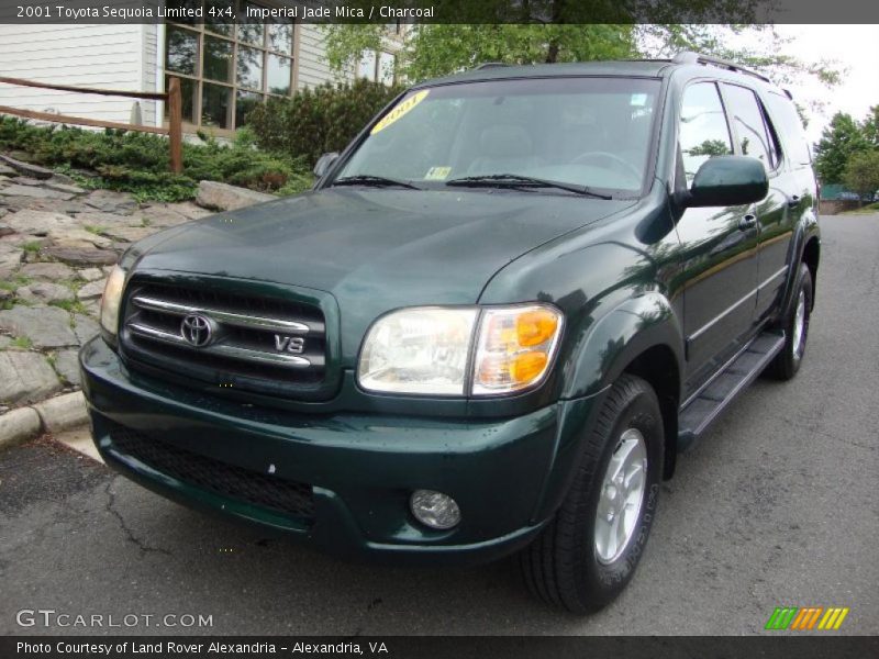 Imperial Jade Mica / Charcoal 2001 Toyota Sequoia Limited 4x4