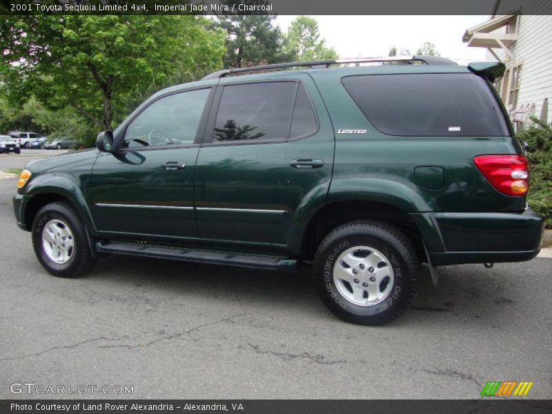 Imperial Jade Mica / Charcoal 2001 Toyota Sequoia Limited 4x4