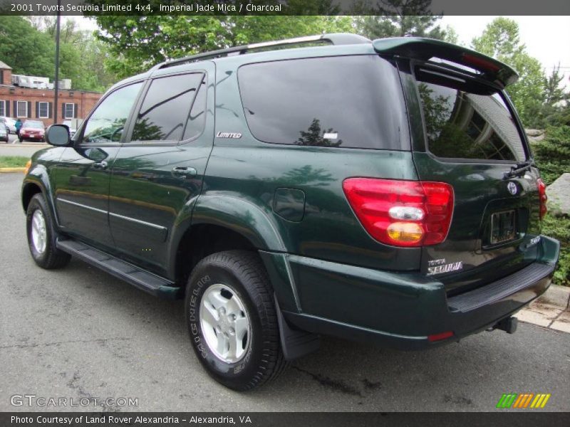 Imperial Jade Mica / Charcoal 2001 Toyota Sequoia Limited 4x4
