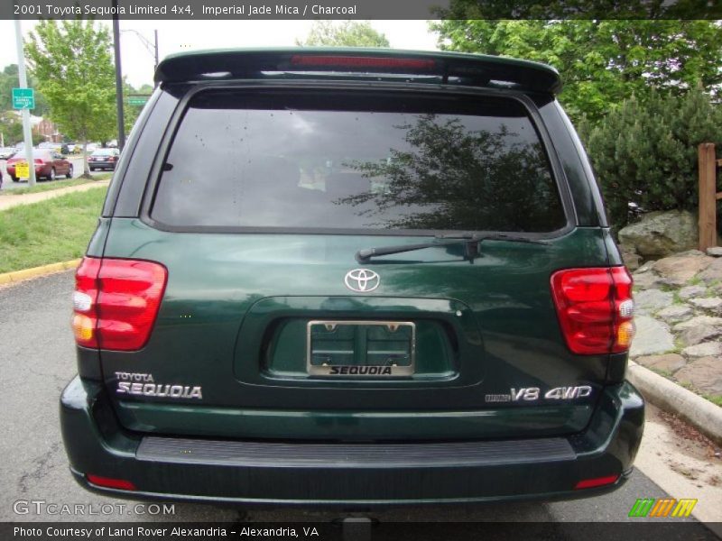 Imperial Jade Mica / Charcoal 2001 Toyota Sequoia Limited 4x4