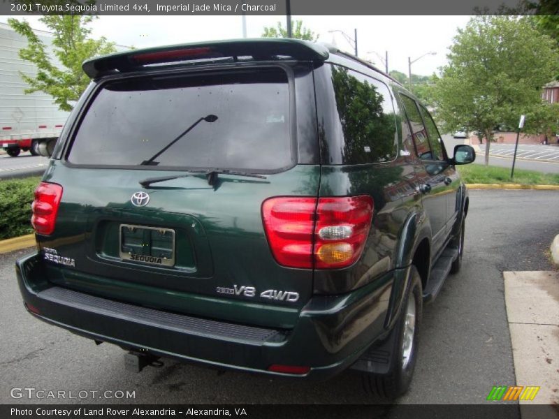 Imperial Jade Mica / Charcoal 2001 Toyota Sequoia Limited 4x4