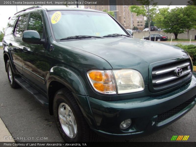 Imperial Jade Mica / Charcoal 2001 Toyota Sequoia Limited 4x4