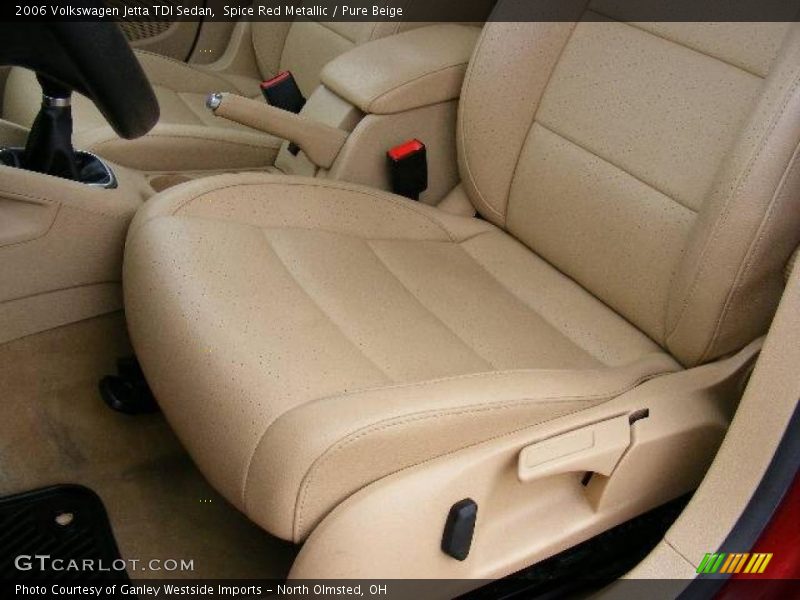 Spice Red Metallic / Pure Beige 2006 Volkswagen Jetta TDI Sedan