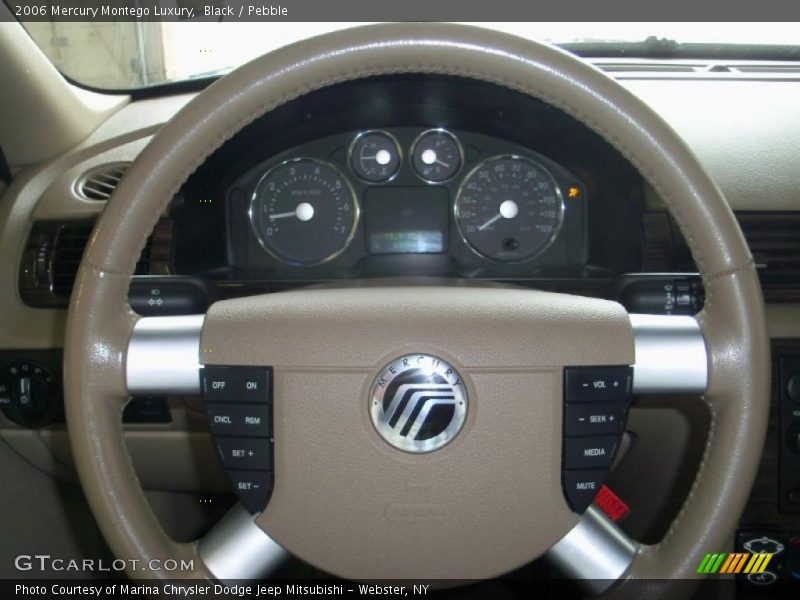 Black / Pebble 2006 Mercury Montego Luxury