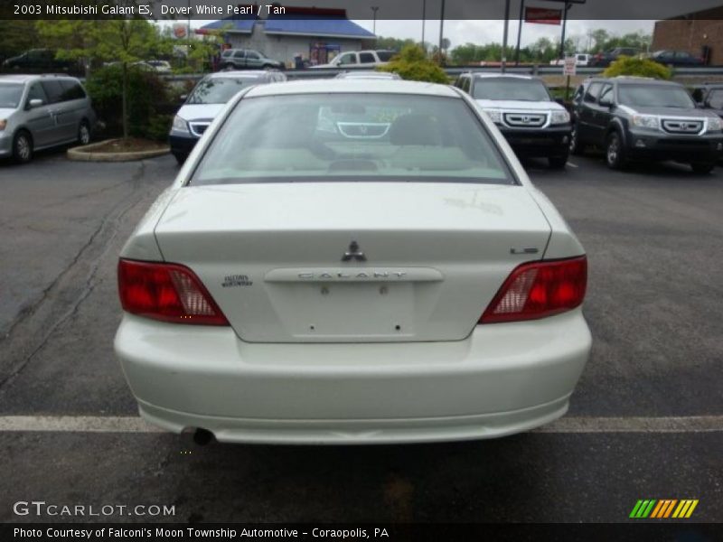 Dover White Pearl / Tan 2003 Mitsubishi Galant ES