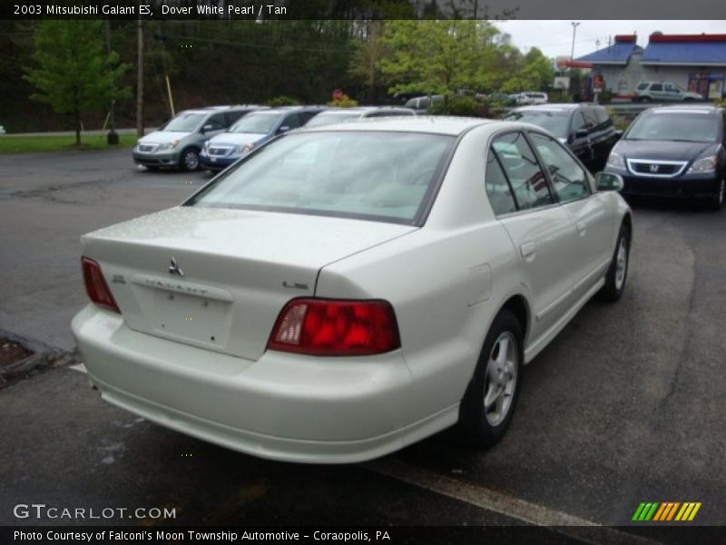 Dover White Pearl / Tan 2003 Mitsubishi Galant ES