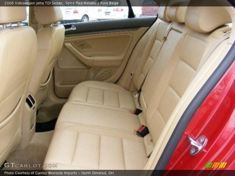 Spice Red Metallic / Pure Beige 2006 Volkswagen Jetta TDI Sedan