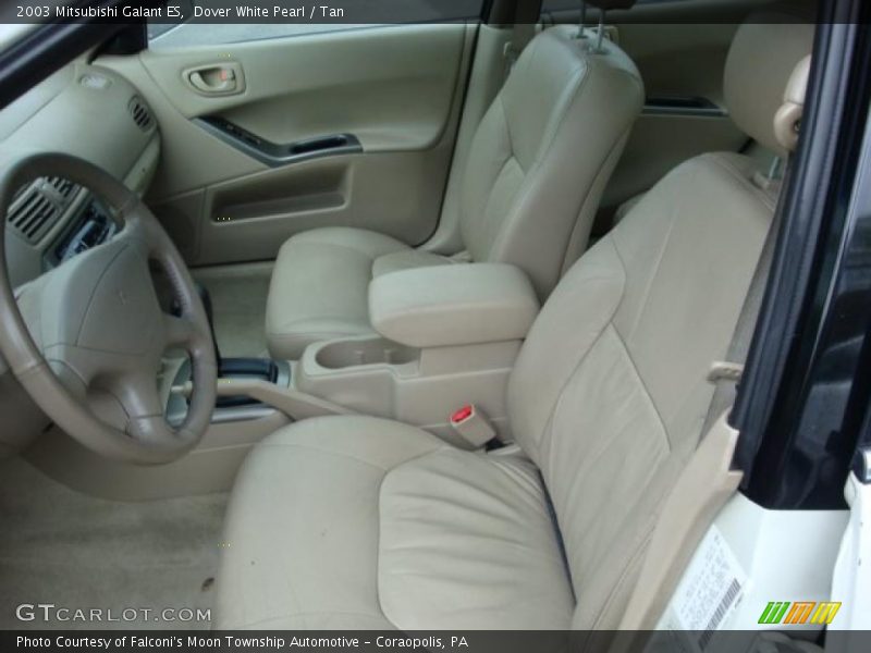 Dover White Pearl / Tan 2003 Mitsubishi Galant ES