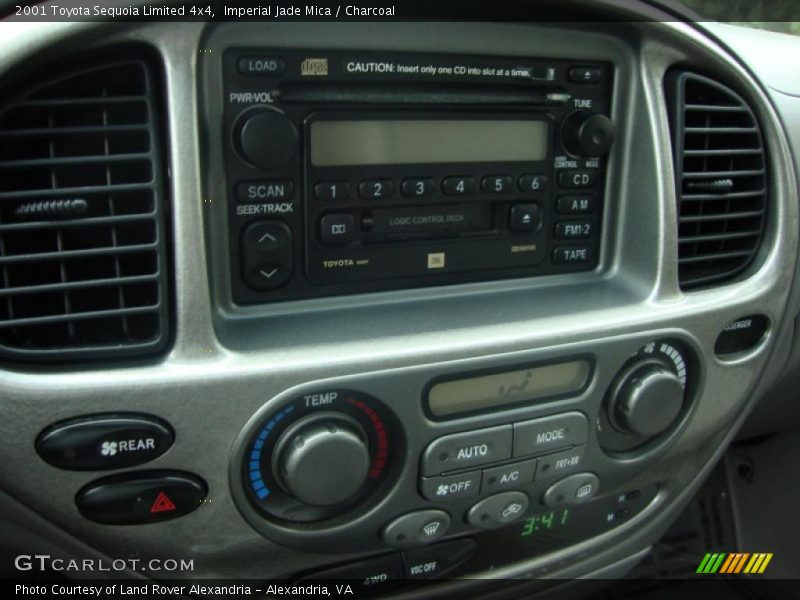 Imperial Jade Mica / Charcoal 2001 Toyota Sequoia Limited 4x4