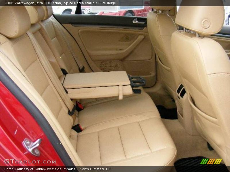 Spice Red Metallic / Pure Beige 2006 Volkswagen Jetta TDI Sedan