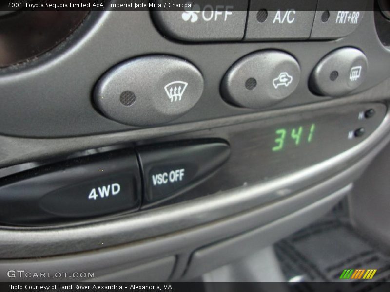 Imperial Jade Mica / Charcoal 2001 Toyota Sequoia Limited 4x4