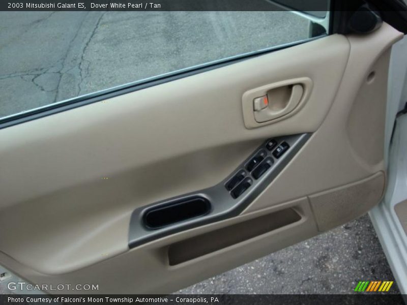 Dover White Pearl / Tan 2003 Mitsubishi Galant ES