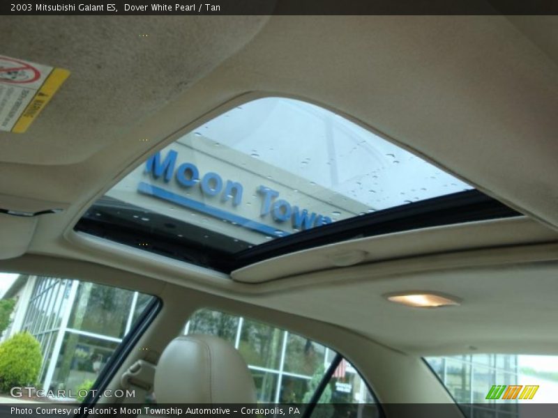 Dover White Pearl / Tan 2003 Mitsubishi Galant ES