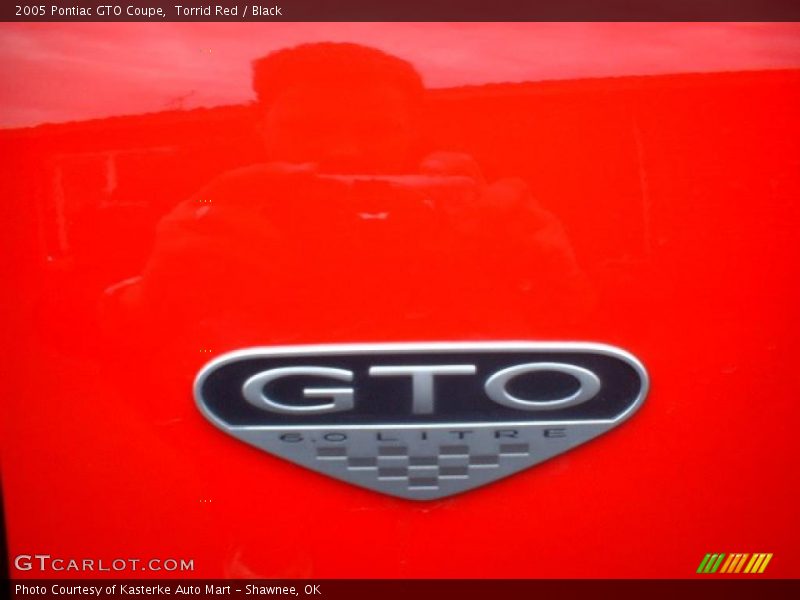 Torrid Red / Black 2005 Pontiac GTO Coupe