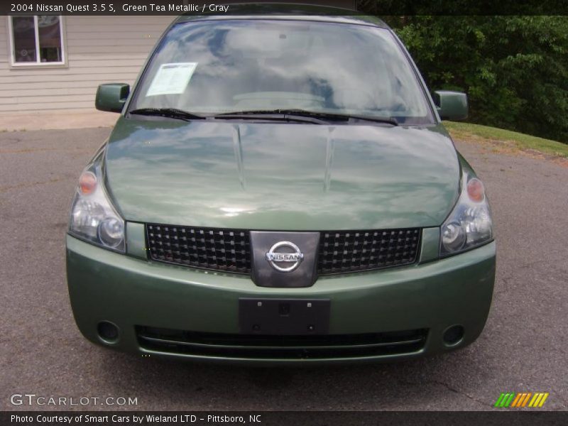 Green Tea Metallic / Gray 2004 Nissan Quest 3.5 S