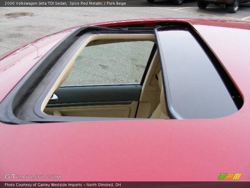 Spice Red Metallic / Pure Beige 2006 Volkswagen Jetta TDI Sedan