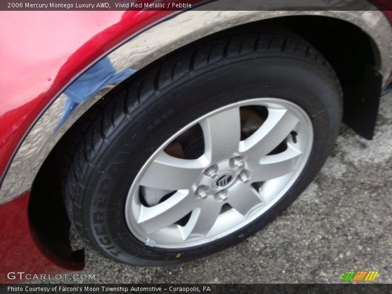 Vivid Red Metallic / Pebble 2006 Mercury Montego Luxury AWD