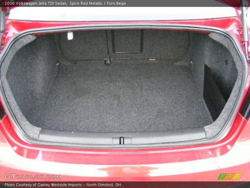 Spice Red Metallic / Pure Beige 2006 Volkswagen Jetta TDI Sedan