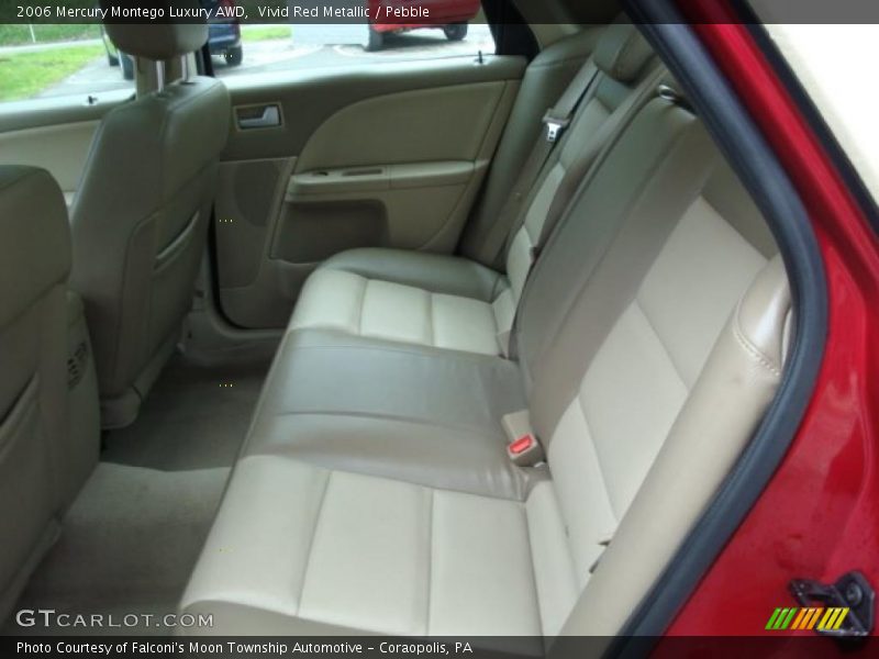 Vivid Red Metallic / Pebble 2006 Mercury Montego Luxury AWD