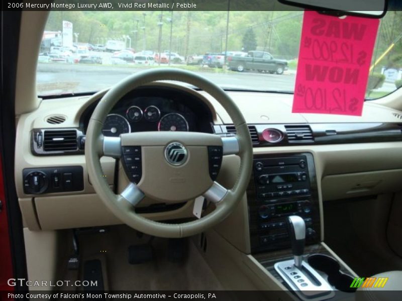 Vivid Red Metallic / Pebble 2006 Mercury Montego Luxury AWD