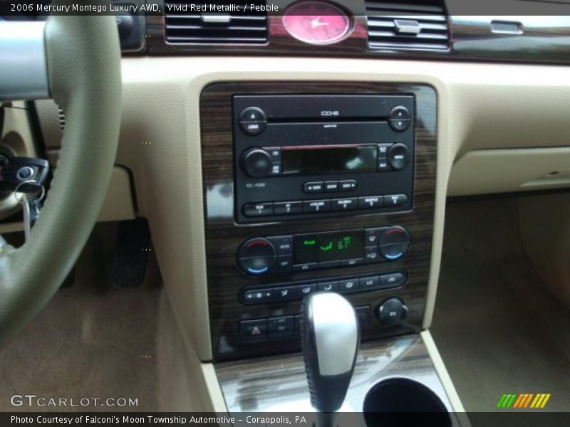 Vivid Red Metallic / Pebble 2006 Mercury Montego Luxury AWD