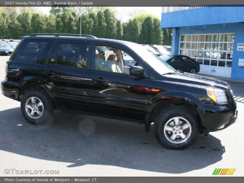 Formal Black / Saddle 2007 Honda Pilot EX 4WD