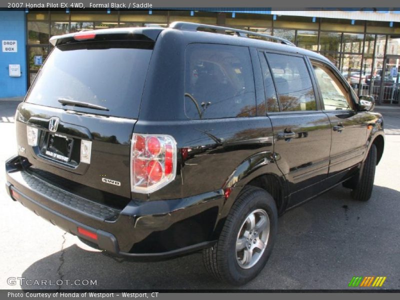 Formal Black / Saddle 2007 Honda Pilot EX 4WD