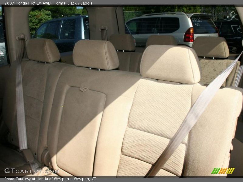 Formal Black / Saddle 2007 Honda Pilot EX 4WD