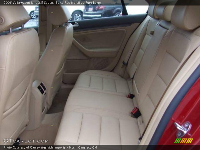 Spice Red Metallic / Pure Beige 2006 Volkswagen Jetta 2.5 Sedan