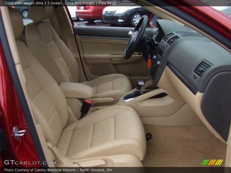 Spice Red Metallic / Pure Beige 2006 Volkswagen Jetta 2.5 Sedan