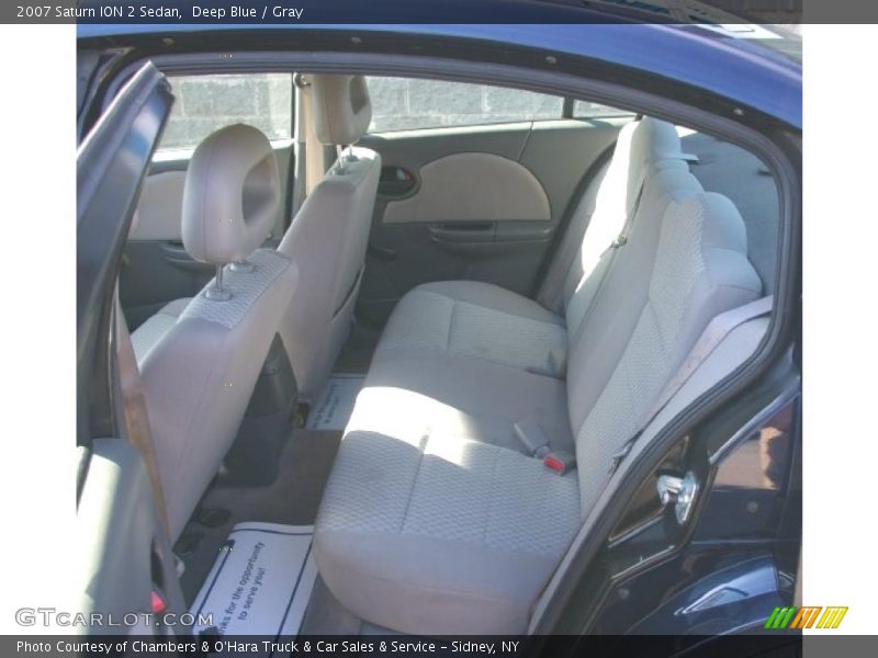 Deep Blue / Gray 2007 Saturn ION 2 Sedan