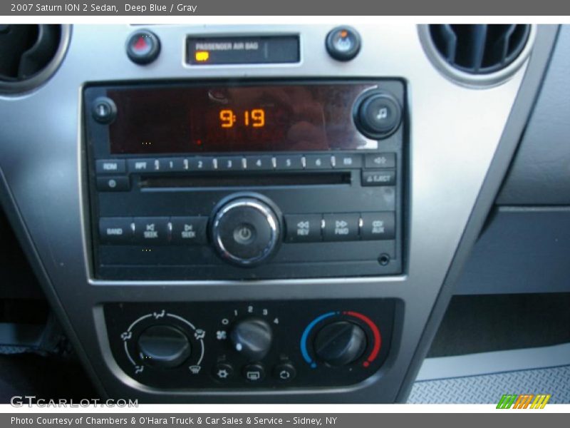 Deep Blue / Gray 2007 Saturn ION 2 Sedan