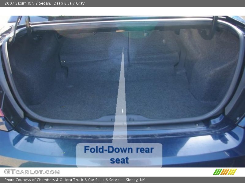 Deep Blue / Gray 2007 Saturn ION 2 Sedan