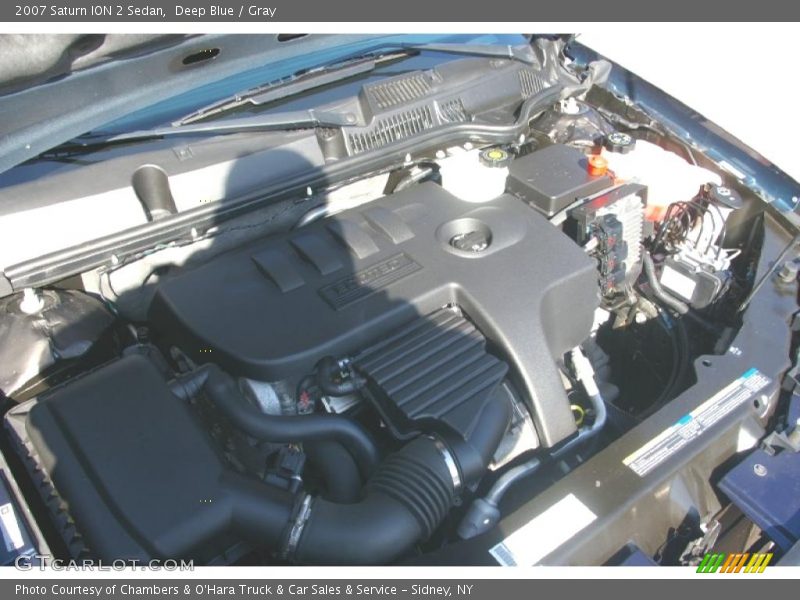 Deep Blue / Gray 2007 Saturn ION 2 Sedan