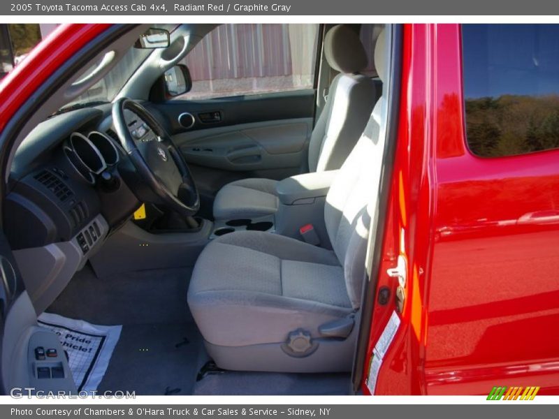 Radiant Red / Graphite Gray 2005 Toyota Tacoma Access Cab 4x4