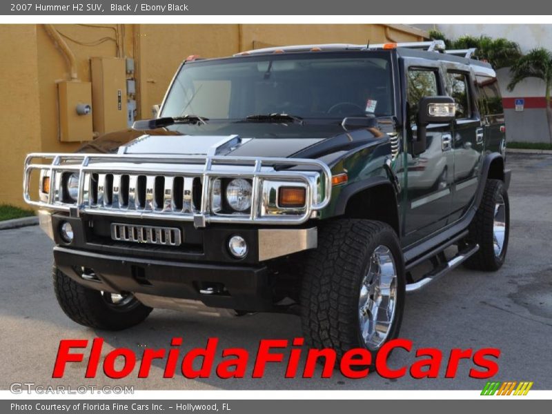 Black / Ebony Black 2007 Hummer H2 SUV