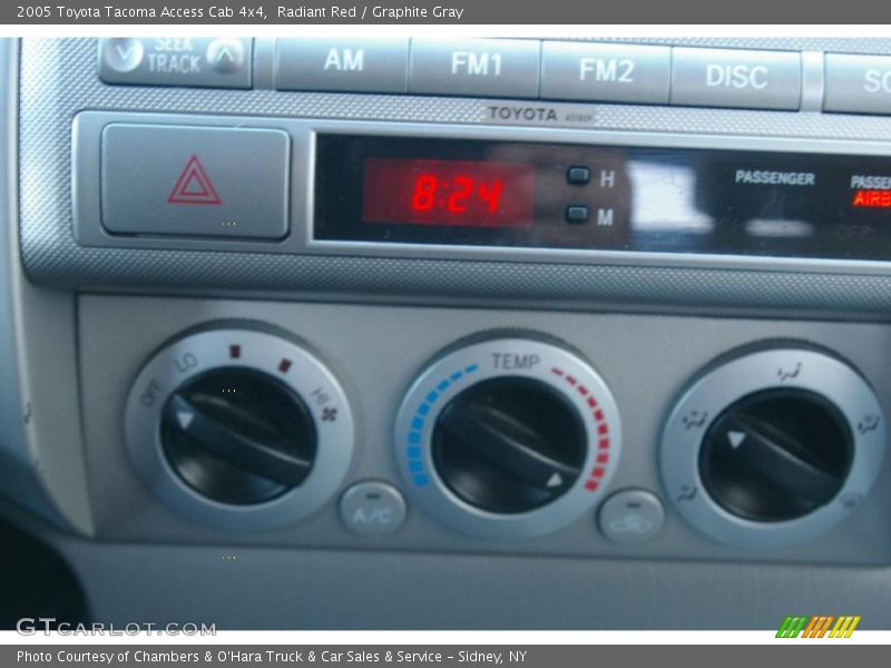 Radiant Red / Graphite Gray 2005 Toyota Tacoma Access Cab 4x4