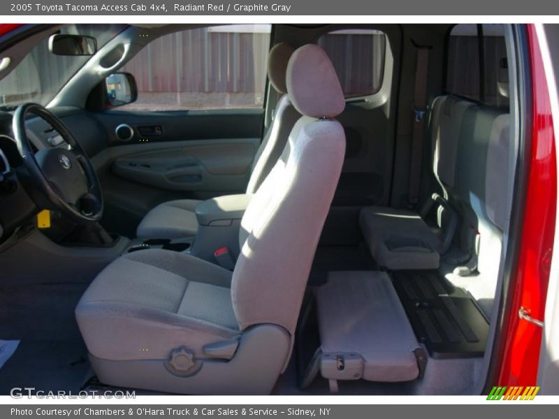 Radiant Red / Graphite Gray 2005 Toyota Tacoma Access Cab 4x4