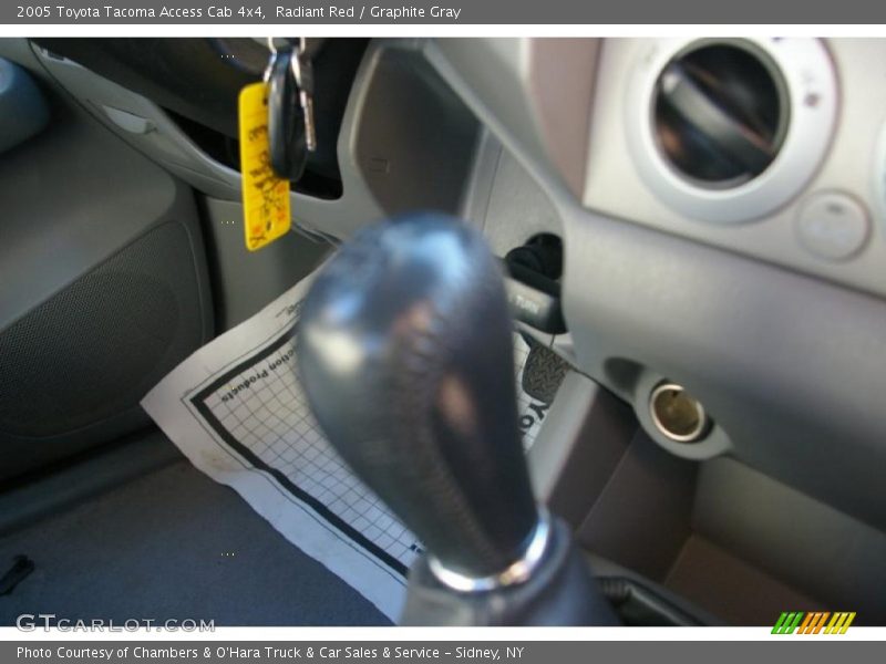 Radiant Red / Graphite Gray 2005 Toyota Tacoma Access Cab 4x4