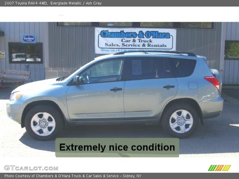 Everglade Metallic / Ash Gray 2007 Toyota RAV4 4WD