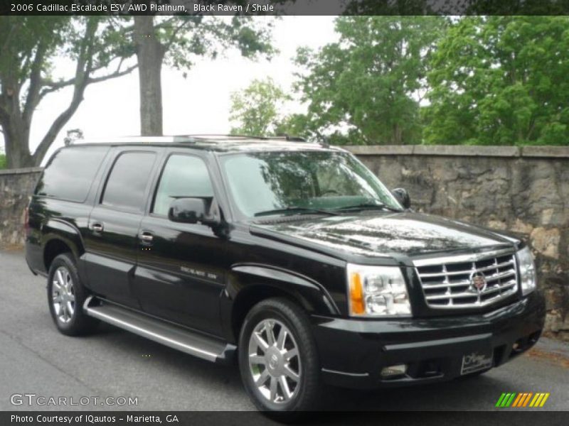 Black Raven / Shale 2006 Cadillac Escalade ESV AWD Platinum