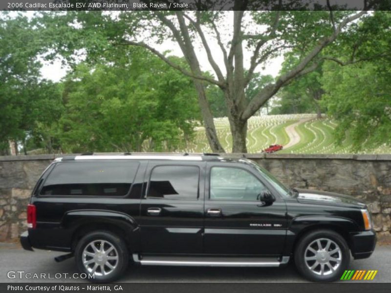 Black Raven / Shale 2006 Cadillac Escalade ESV AWD Platinum