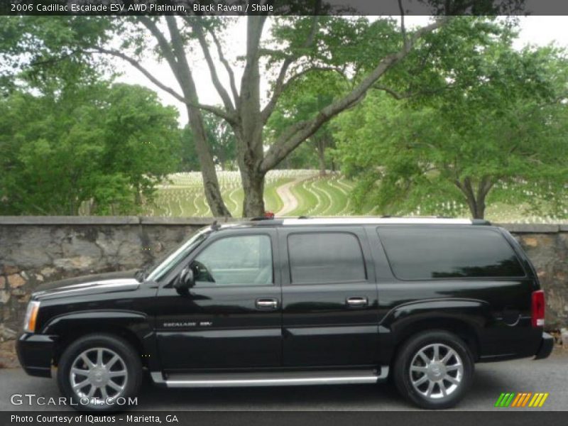 Black Raven / Shale 2006 Cadillac Escalade ESV AWD Platinum
