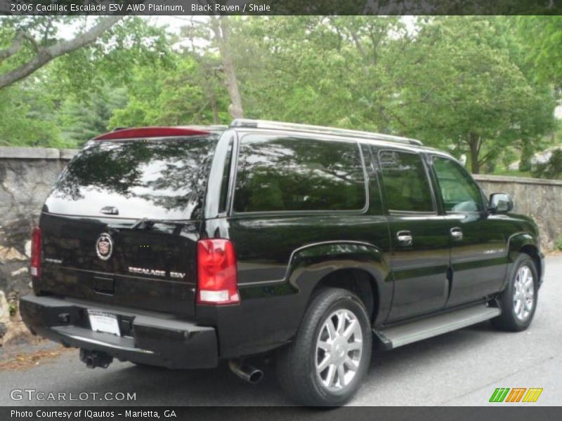 Black Raven / Shale 2006 Cadillac Escalade ESV AWD Platinum