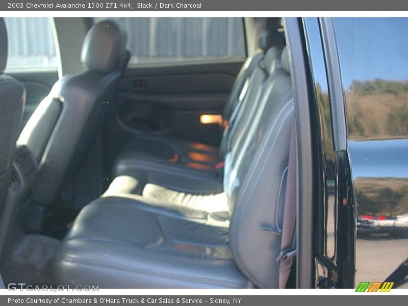 Black / Dark Charcoal 2003 Chevrolet Avalanche 1500 Z71 4x4