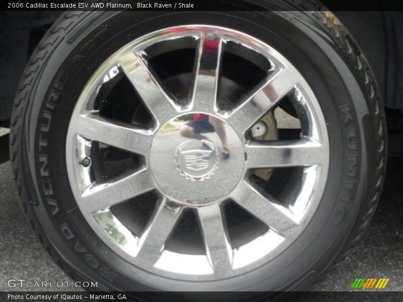 Black Raven / Shale 2006 Cadillac Escalade ESV AWD Platinum